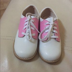 Footmates 9 Cheer Oxford Pink/white